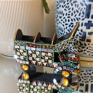 Colorful Mosaic Decorative Truck from India